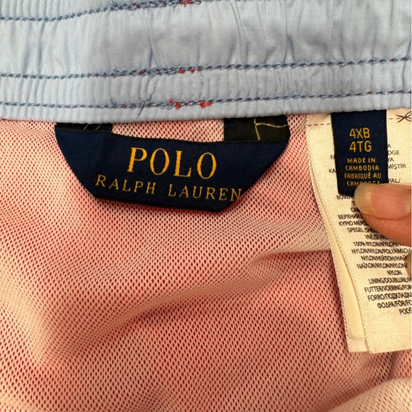 Ralph Lauren Polo swim trunks. 4XB - Picture 10 of 11
